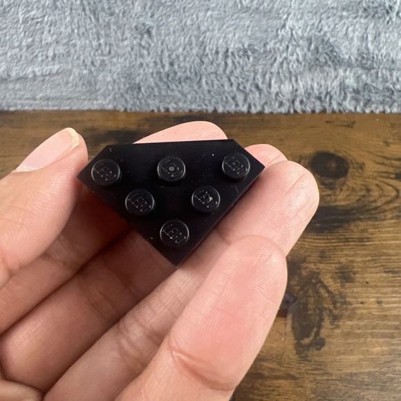 LEGO Modified Corner Bricks - Genuine Parts - Black - Lot Of 9 Different Corners - Picture 3 of 10